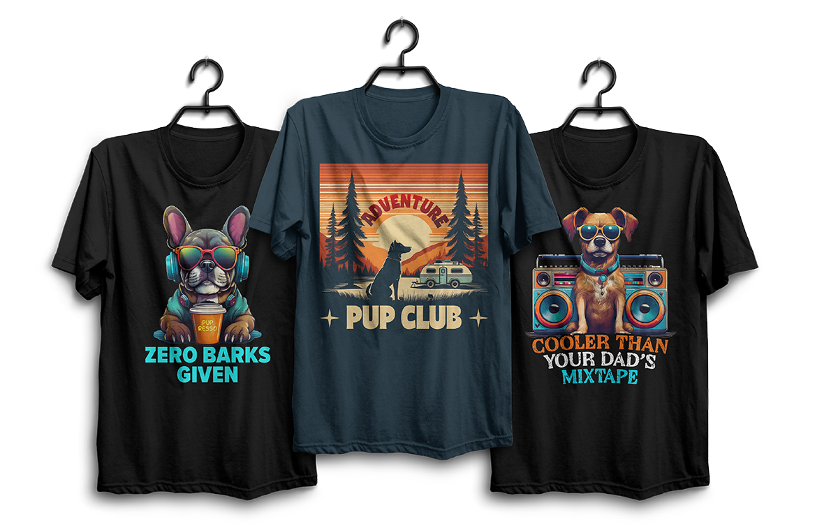 dog t-shirt design ideas