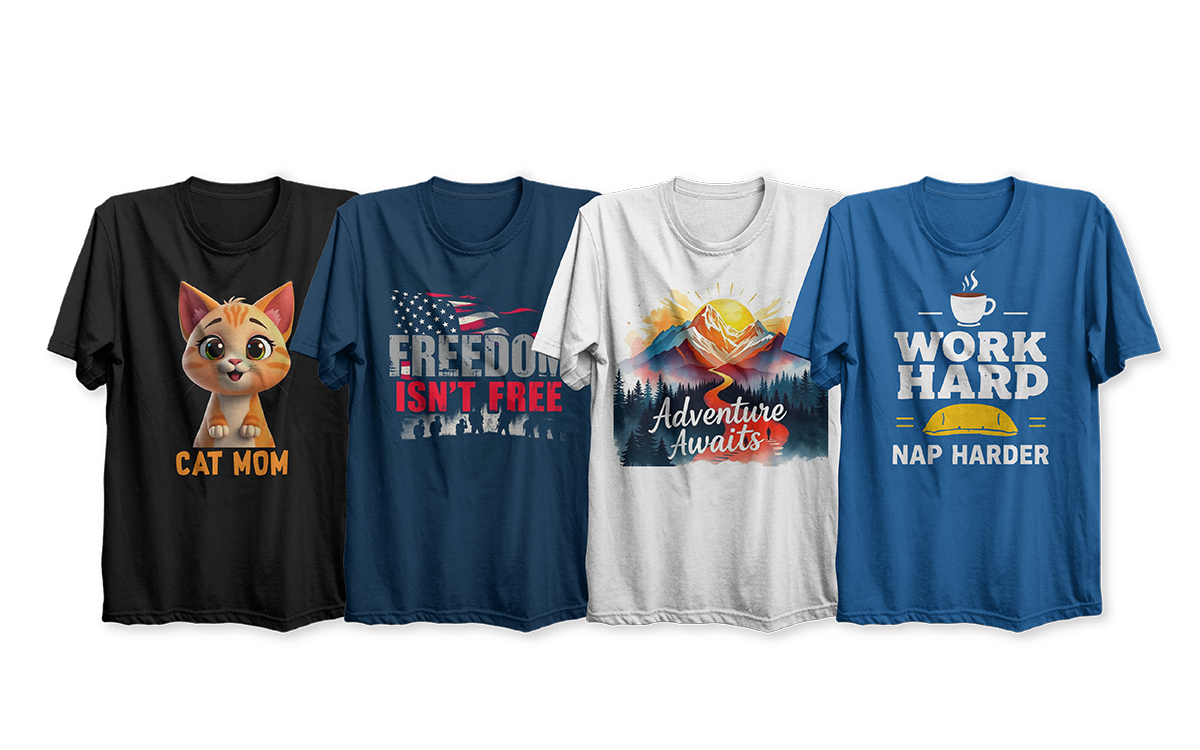 best selling t-shirt niches