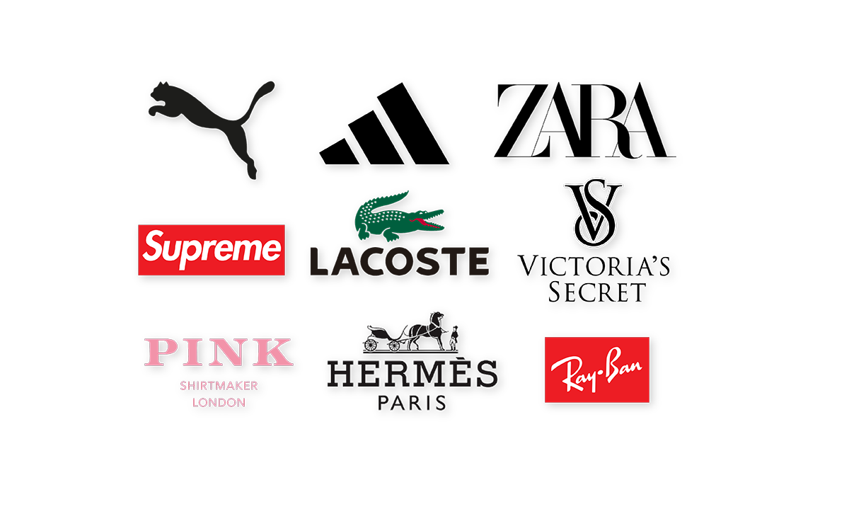famous fashion logos
