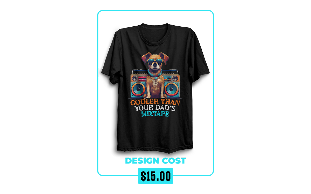 how much does a t-shirt design cost