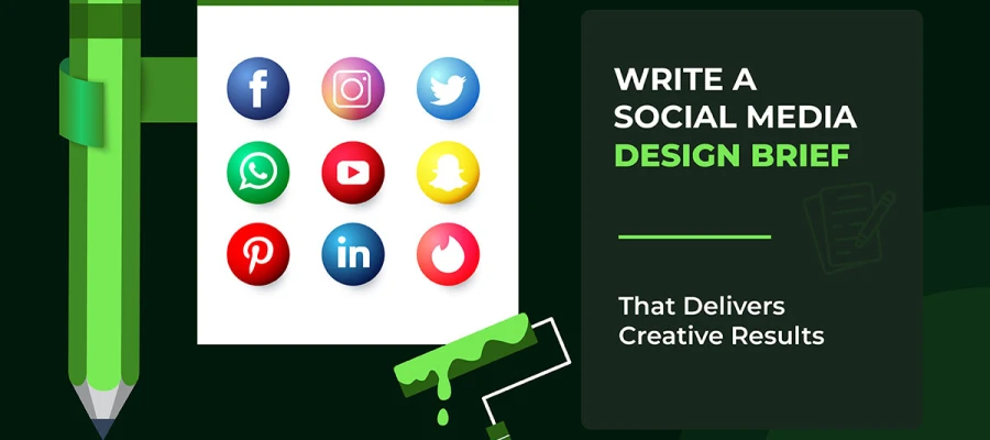 how to write a social media design brief