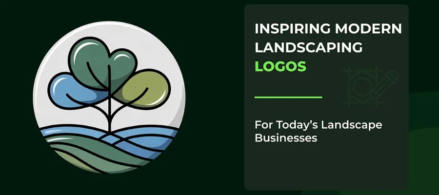 modern landscaping logos