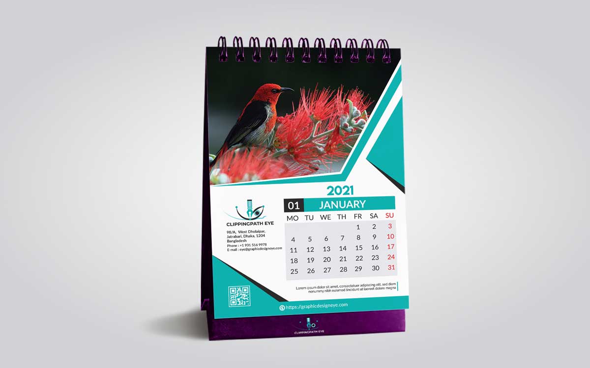 natural calendar design