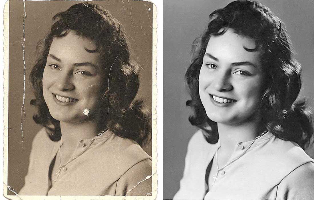 photo restoration service