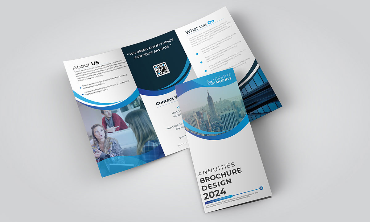 annuities brochure design