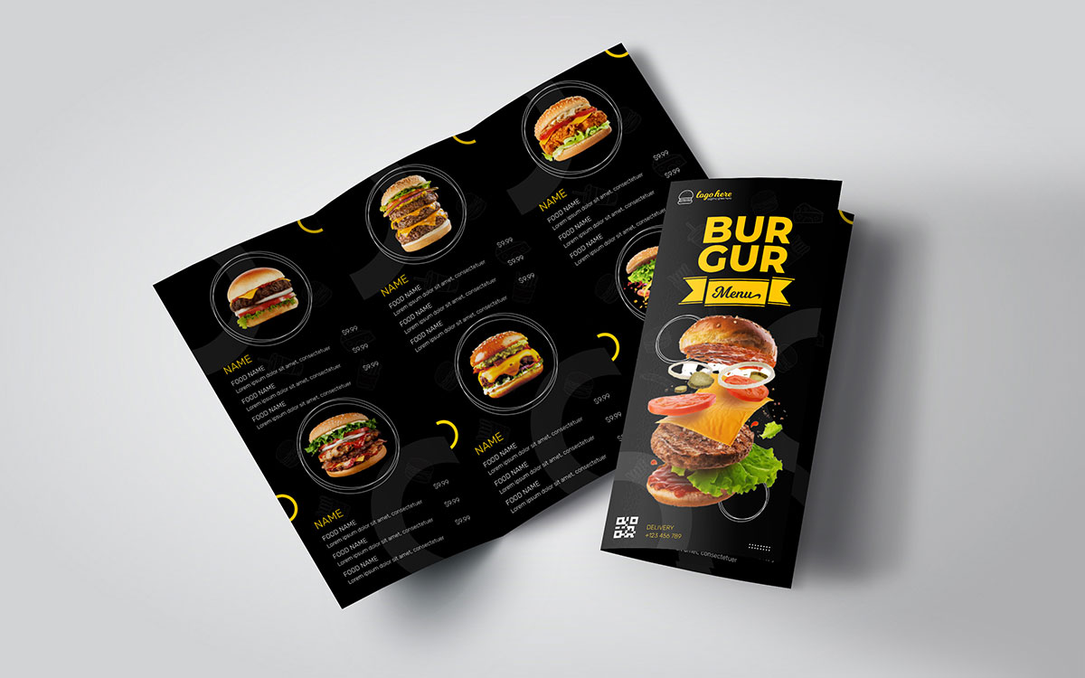 menu design services