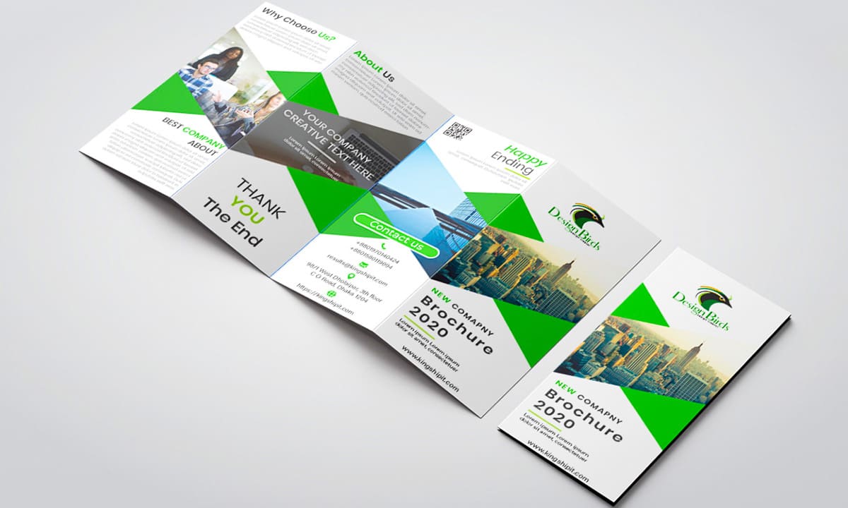 double parallel fold brochure