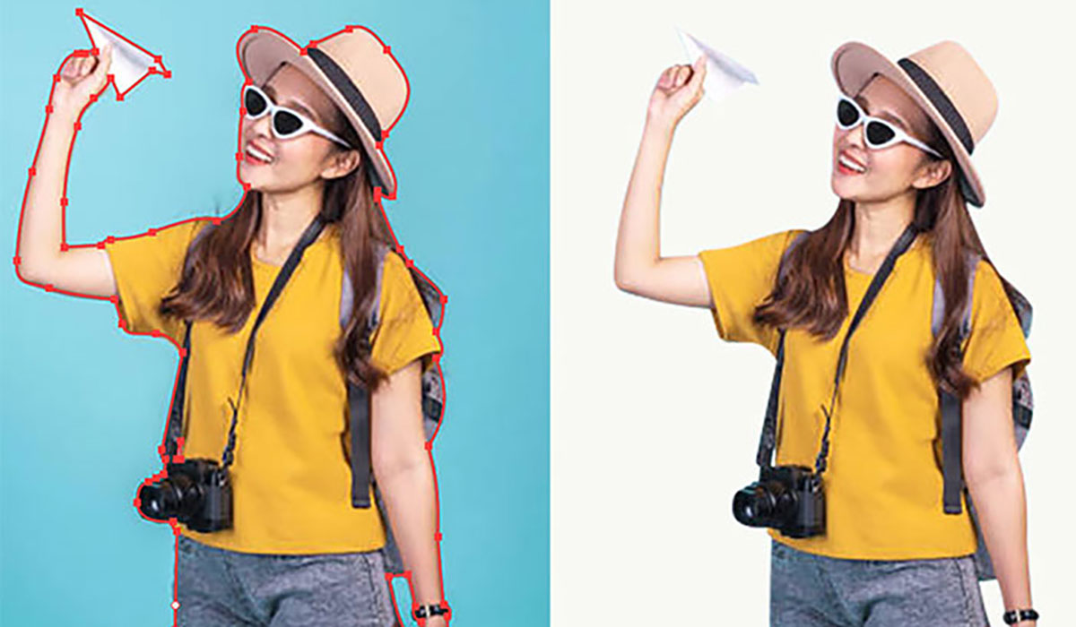 fashion photo clipping path