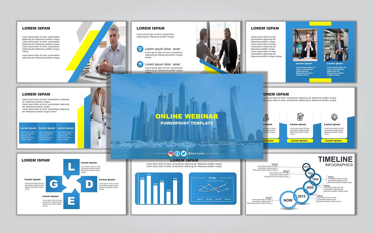 webinar presentation design